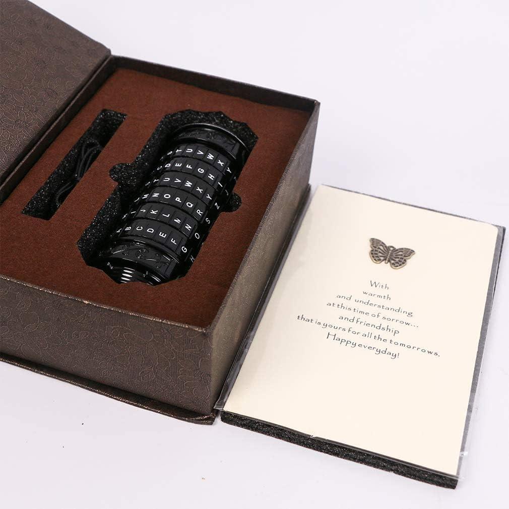 Cryptex Código Da Vinci Mini Seemoo Caja Rompecabezas 18.74cm