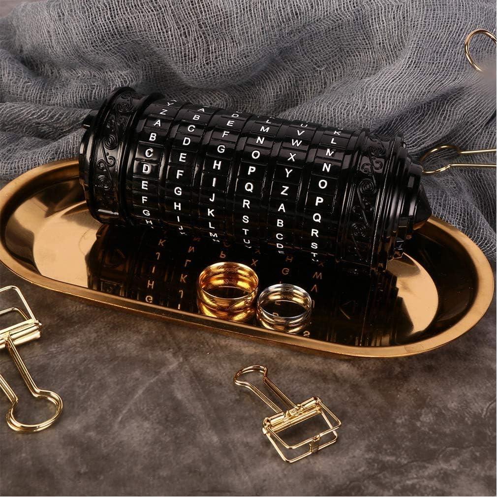 Cryptex Código Da Vinci Mini Seemoo Caja Rompecabezas 18.74cm