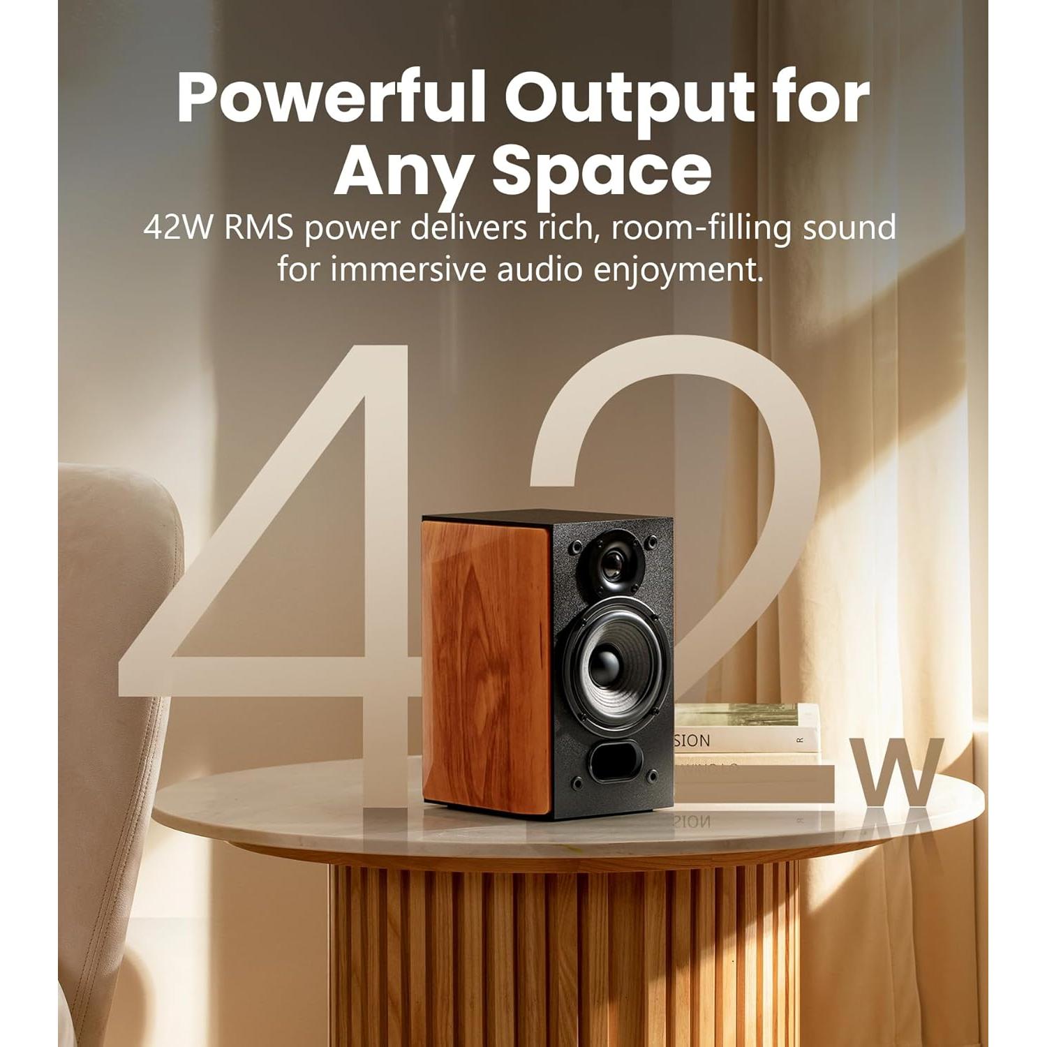 Altavoces Edifier R1380DB 2.0 Activos Bluetooth 42W RMS Madera