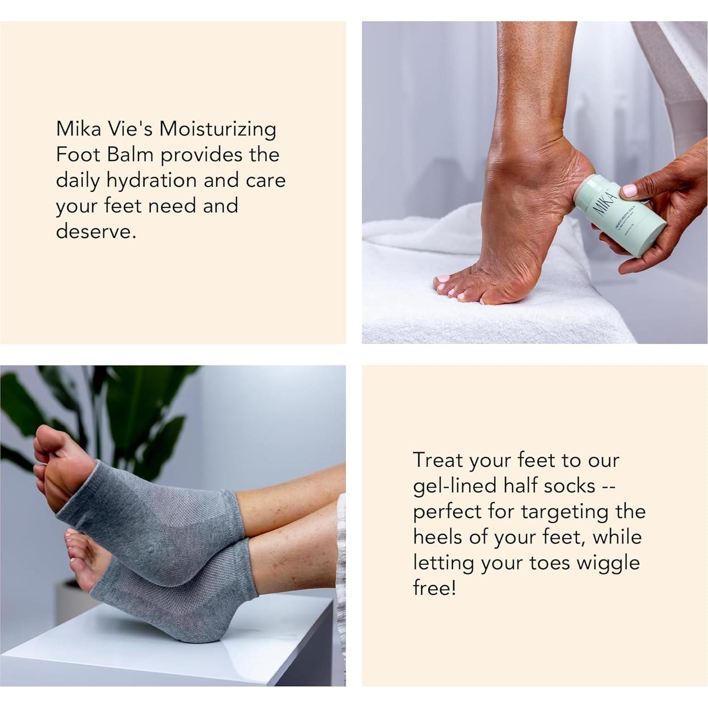 Bálsamo para Pies y Calcetines Hidratantes Mika Vie 255g