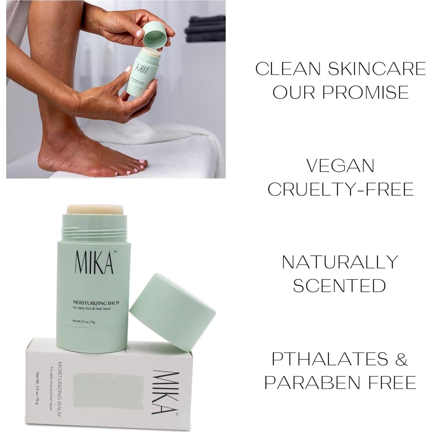 Bálsamo para Pies y Calcetines Hidratantes Mika Vie 255g