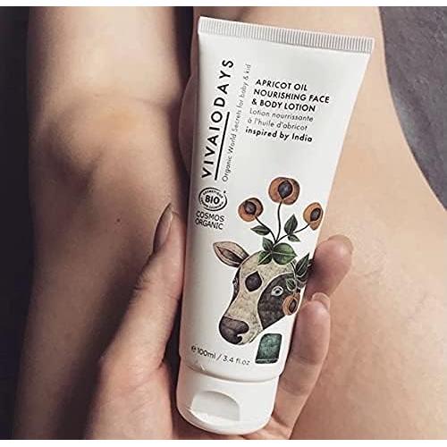 Loción Facial y Corporal VIVAIODAYS 100 ml Hidratante Orgánico