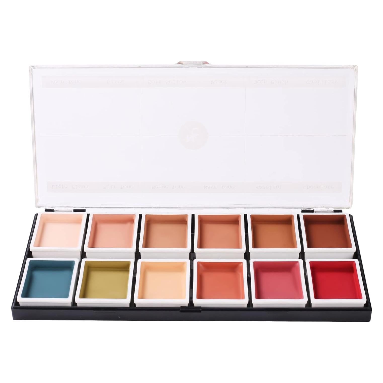 Paleta de Tonos de Piel Narrative Cosmetics 12 Colores SFX