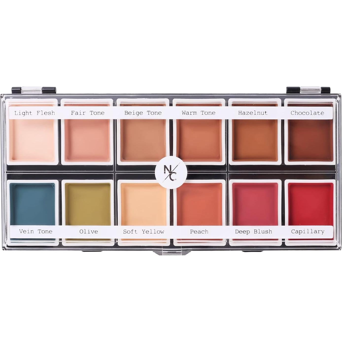 Paleta de Tonos de Piel Narrative Cosmetics 12 Colores SFX