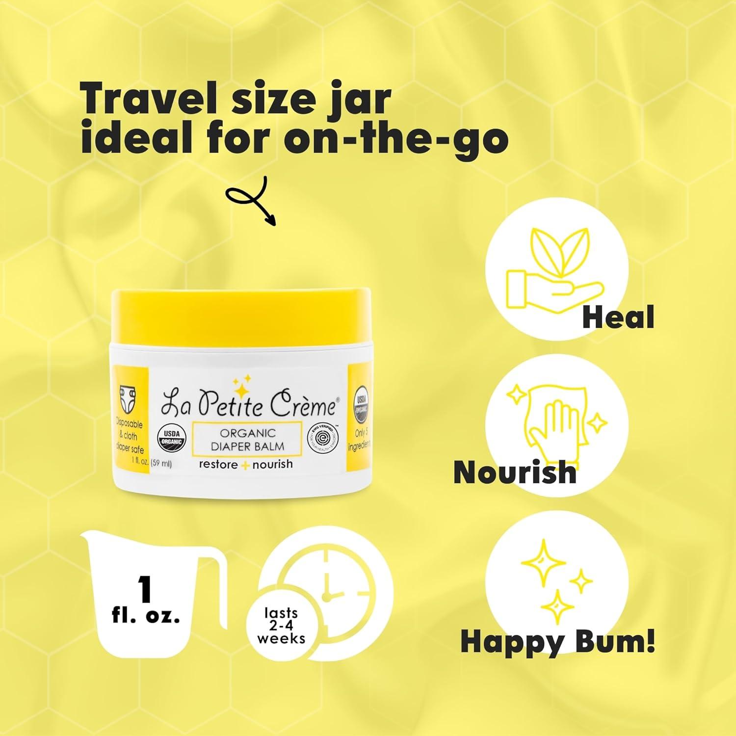 Bálsamo Orgánico para Pañales La Petite Creme 28.35 g