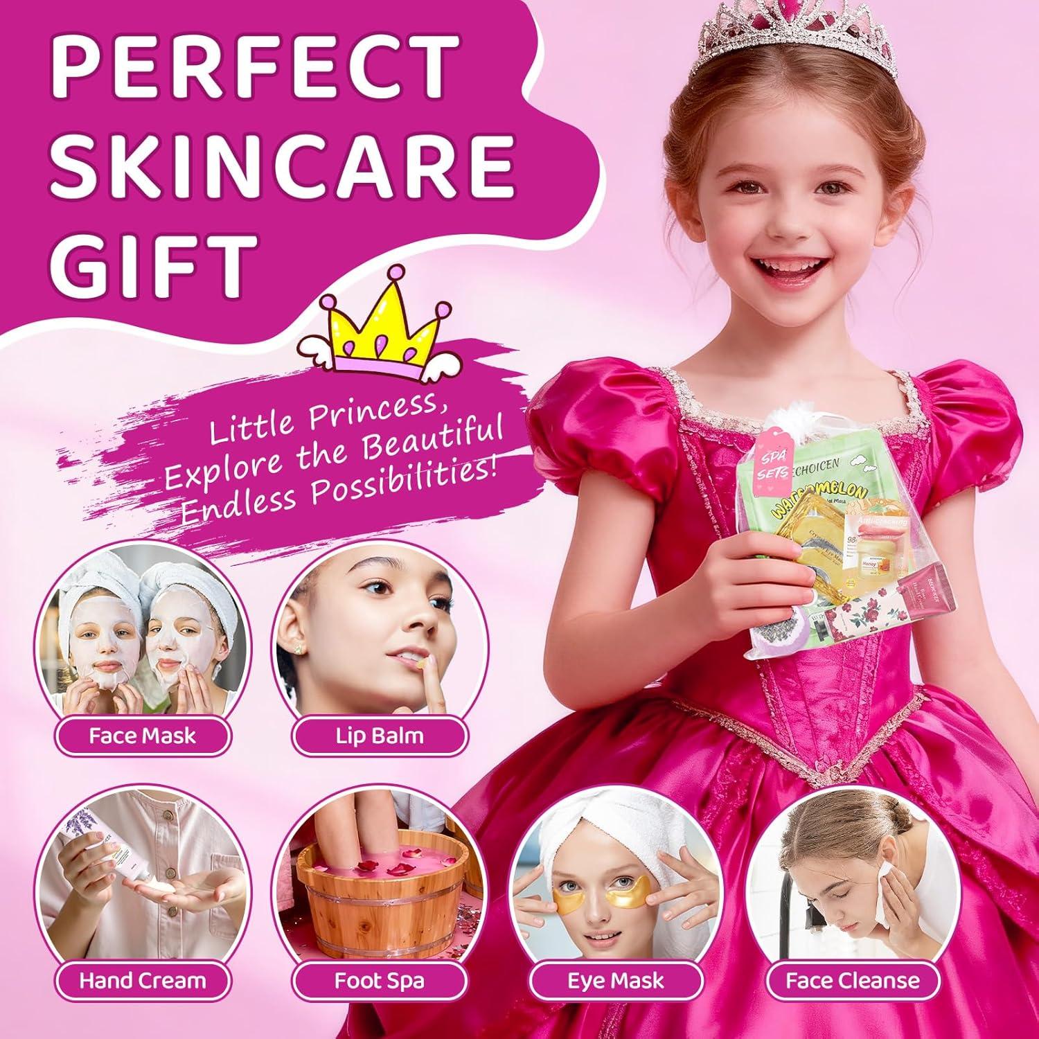 Kit de Spa 28Pcs BECHOICEN con Mascarillas y Bombas de Baño