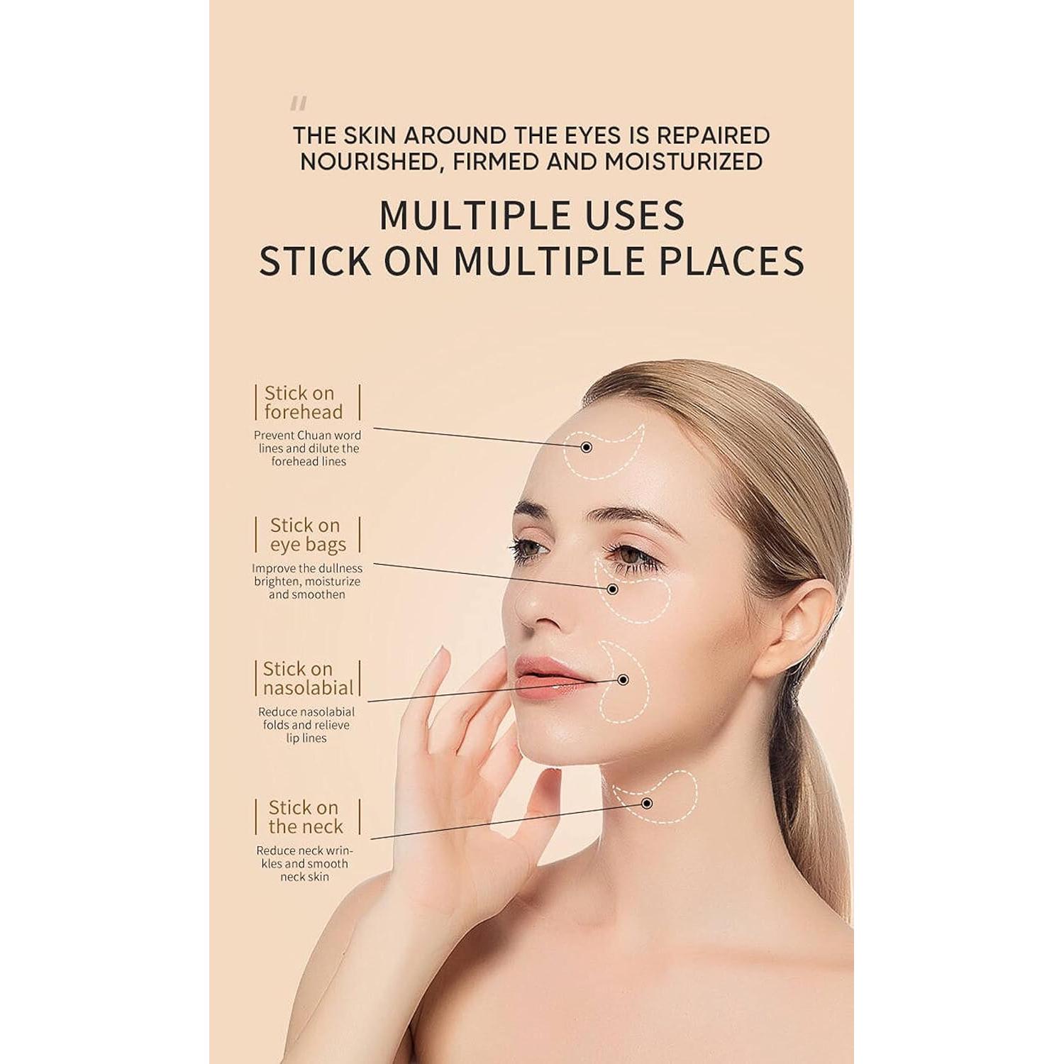 Parche para Ojos Green Cosmos 24K - 30 Pares Hidratantes