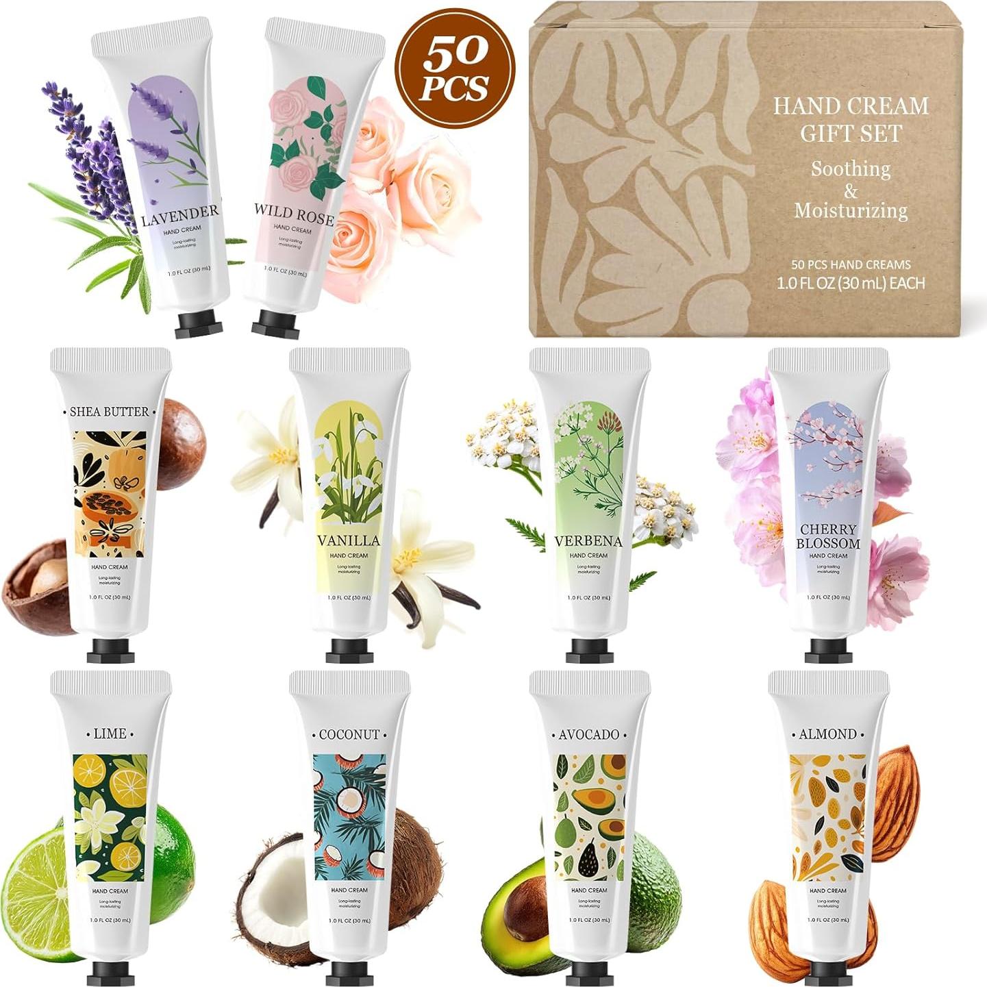Set de 50 Mini Lociones de Manos BODY & EARTH 30ml