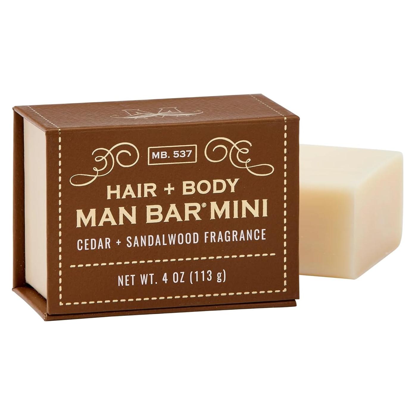 Mini Jabón para Cabello y Cuerpo San Francisco 113g Cedar/Sándalo