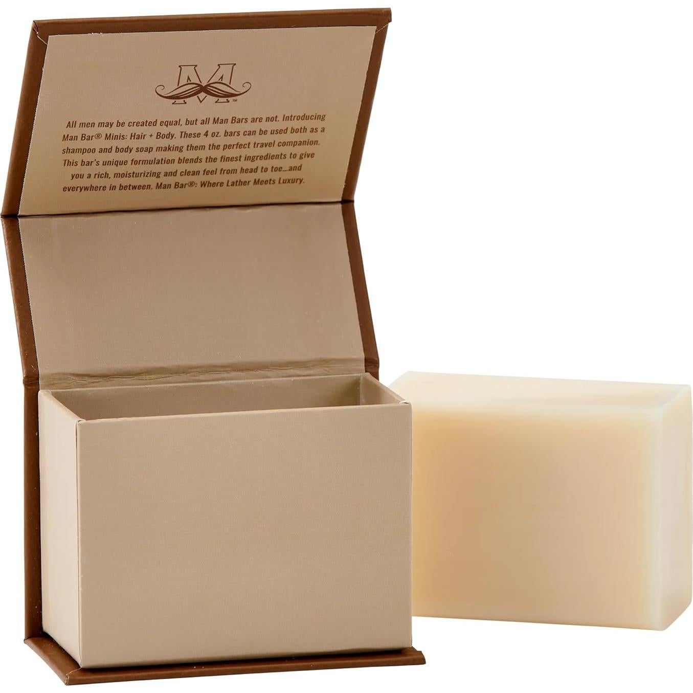 Mini Jabón para Cabello y Cuerpo San Francisco 113g Cedar/Sándalo