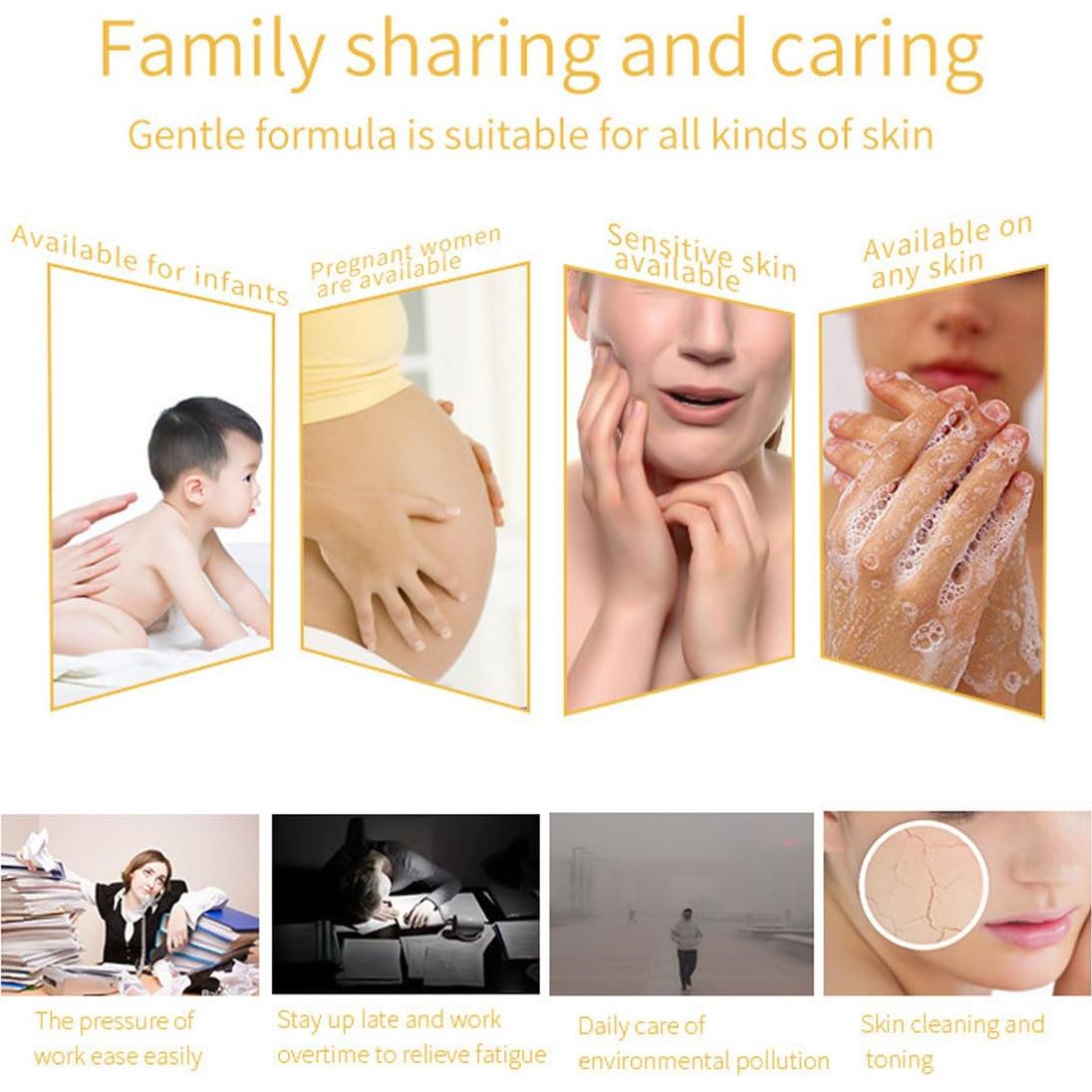 Jabón Natural de Miel y Cúrcuma Kojic - 2 Piezas