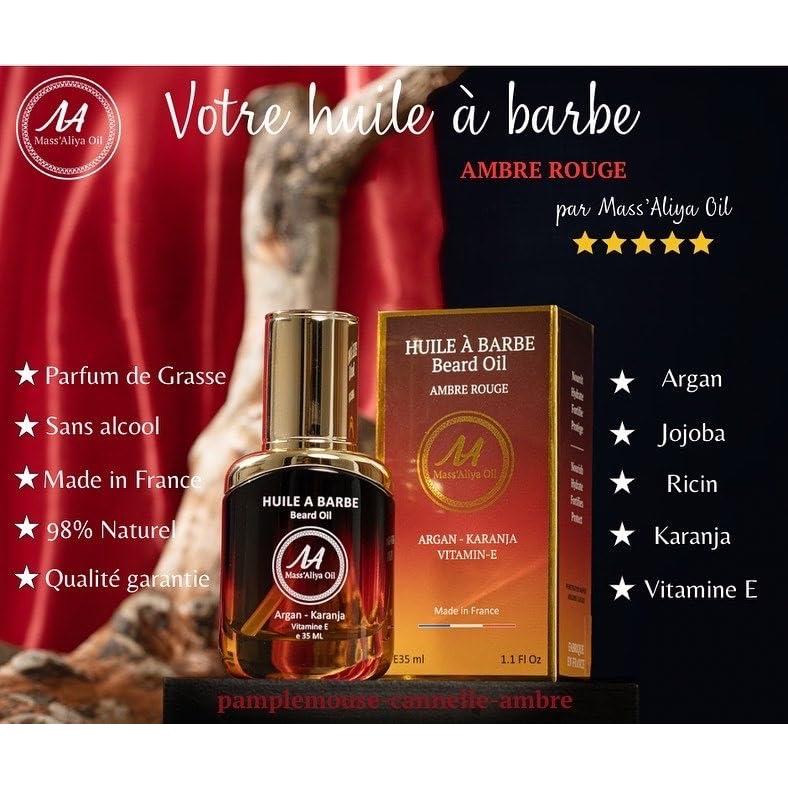 Aceite para Barba Mass'Aliya - Hidratante y Perfumado 168g