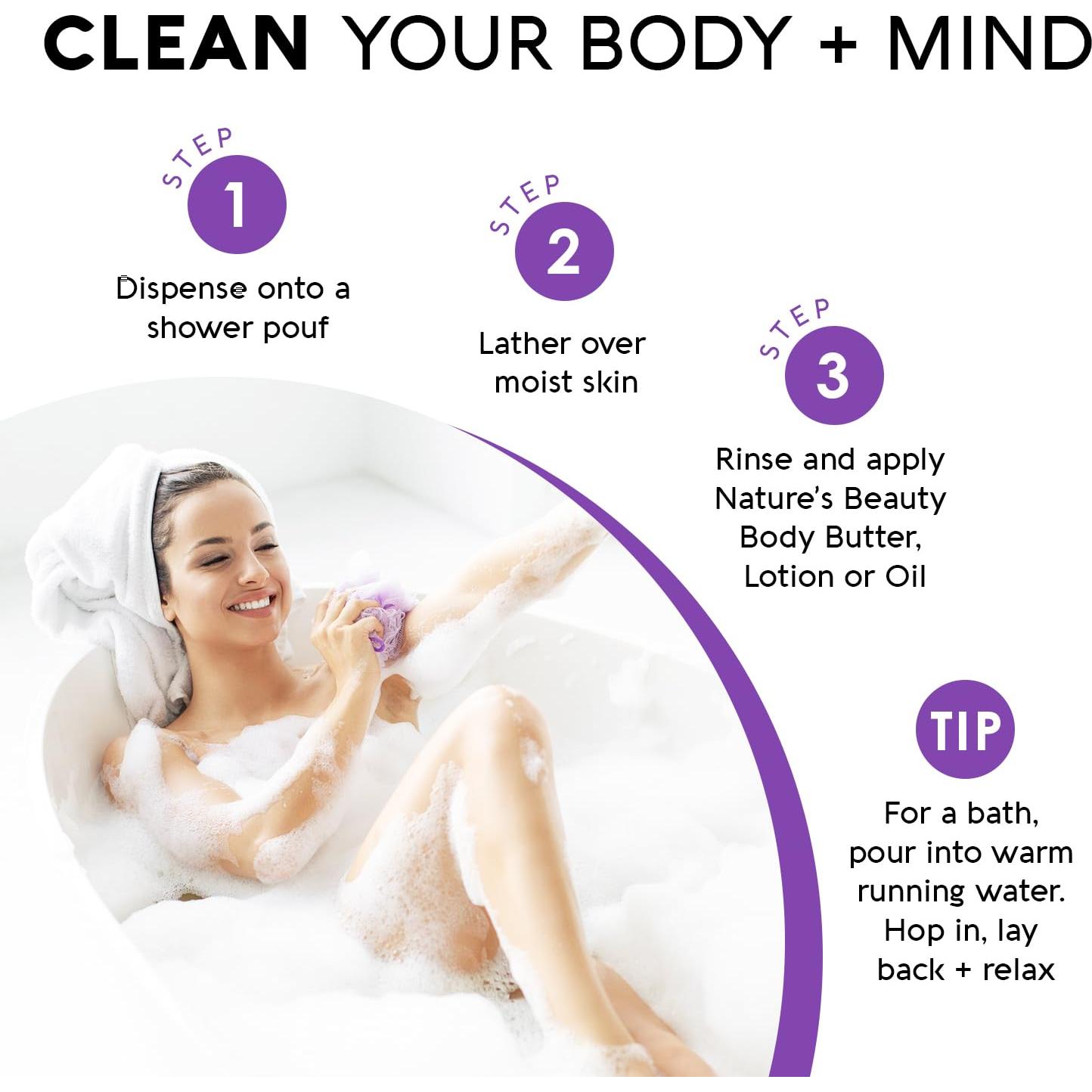 Jabón Corporal Natural Garcoa 473 ml Lavanda y Manzanilla