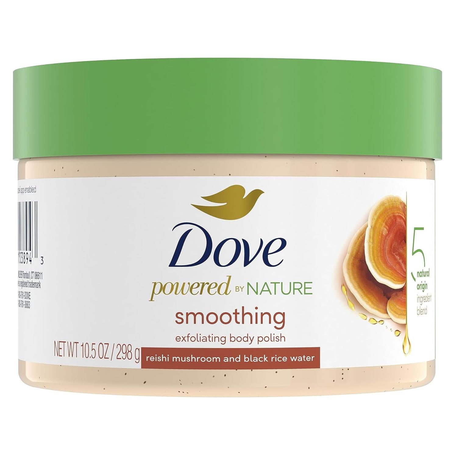 Exfoliante Corporal Suavizante Dove 298 g - 5 Ingredientes Naturales