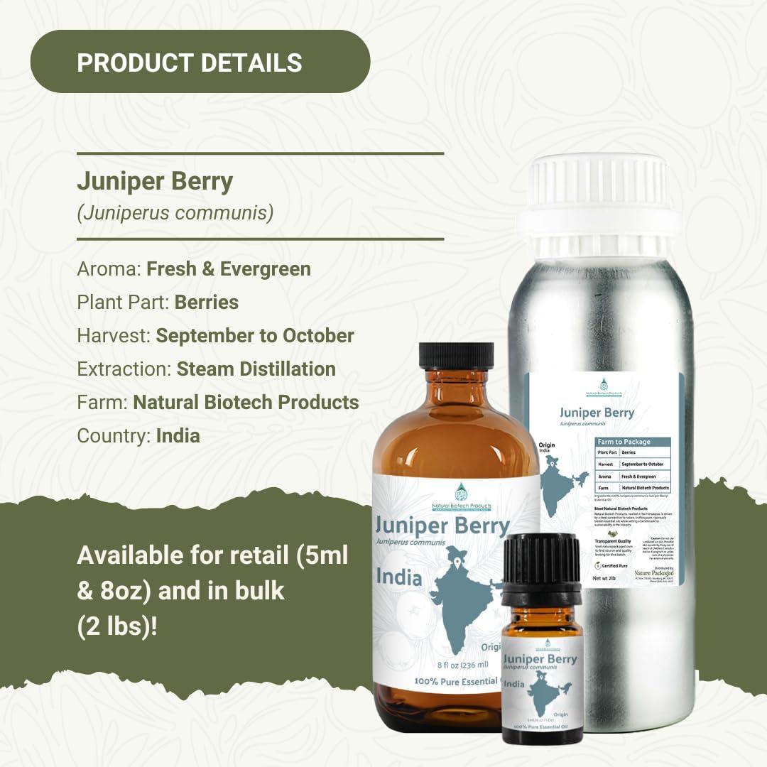 Aceite Esencial de Bayas de Enebro Nature Packaged 5mL