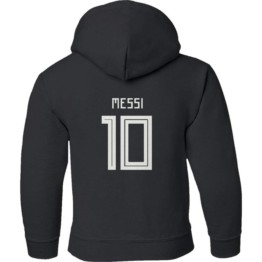 Sudadera con Capucha Unisex Niños Argentina #10 Messi 2021
