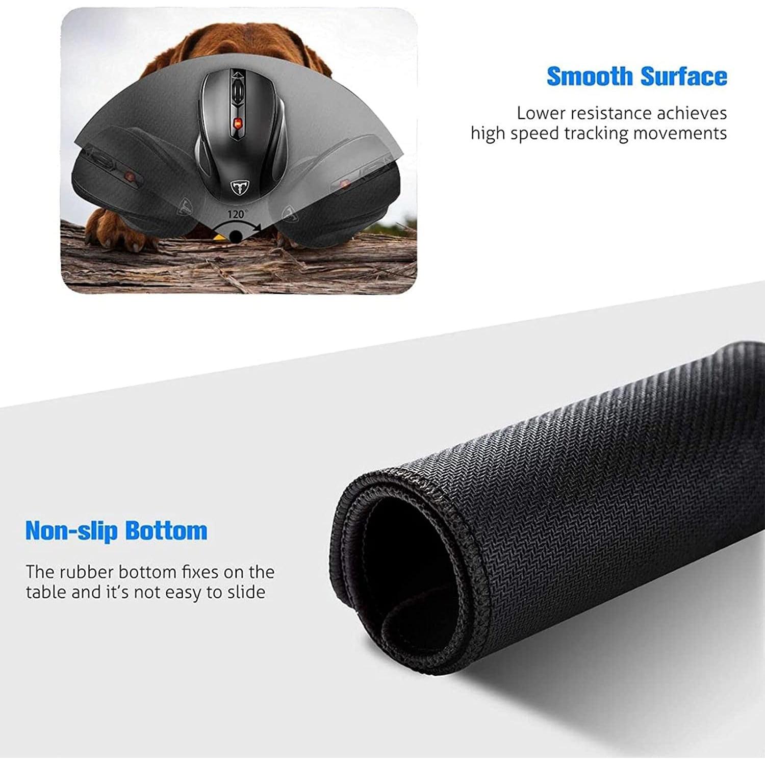 Alfombrilla de Ratón Personalizada SHUANGFEI 25x30cm Antideslizante