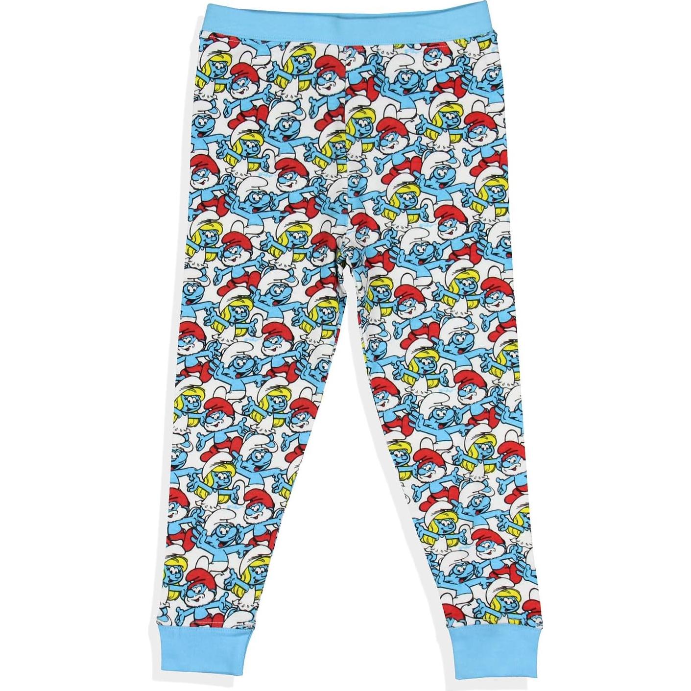 Conjunto de Pijamas de Manga Larga Los Pitufos Intimo 2T