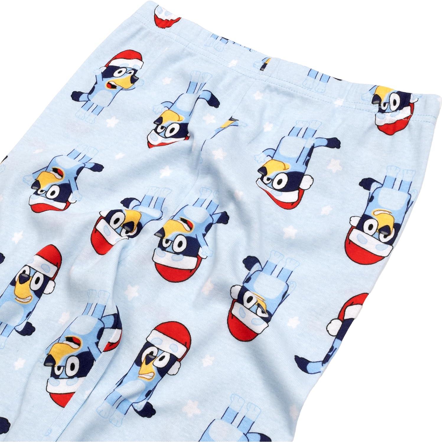 Pijama de Algodón Unisex Bluey 2 Piezas para Niños 3T