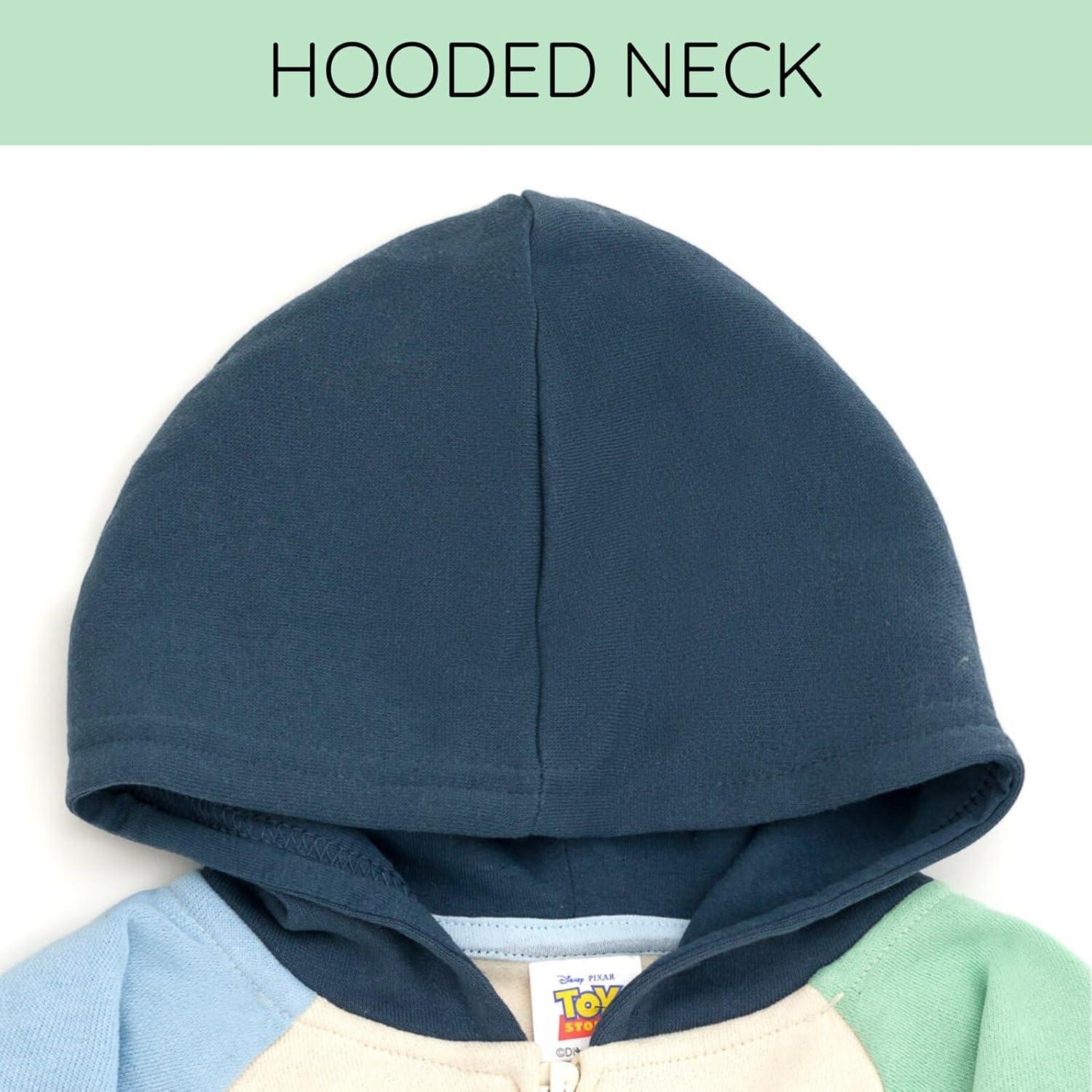 Sudadera con Capucha Disney Buzz y Woody para Niños 2T Azul Verde