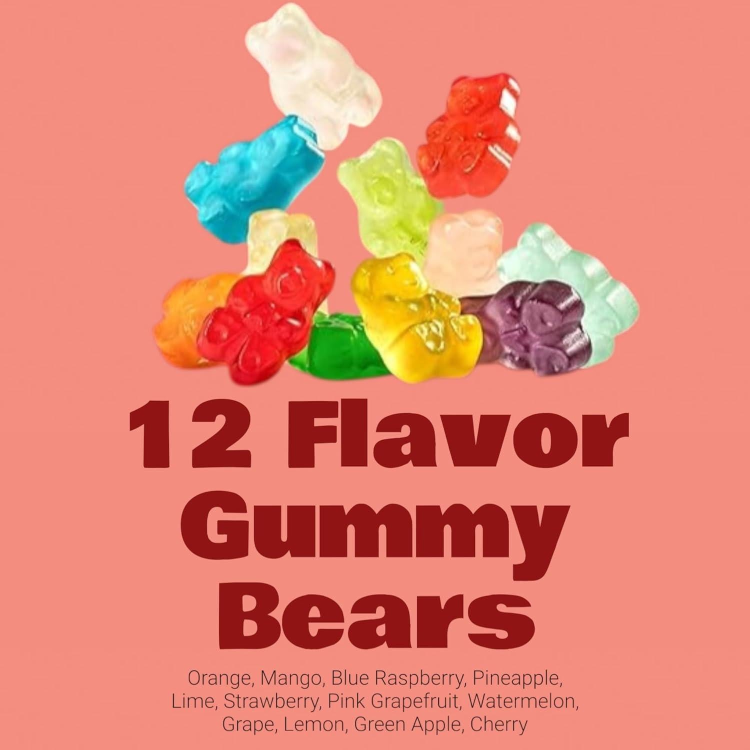 Ositos de Goma Surtido 12 Sabores Klub Bulk 0.68 kg