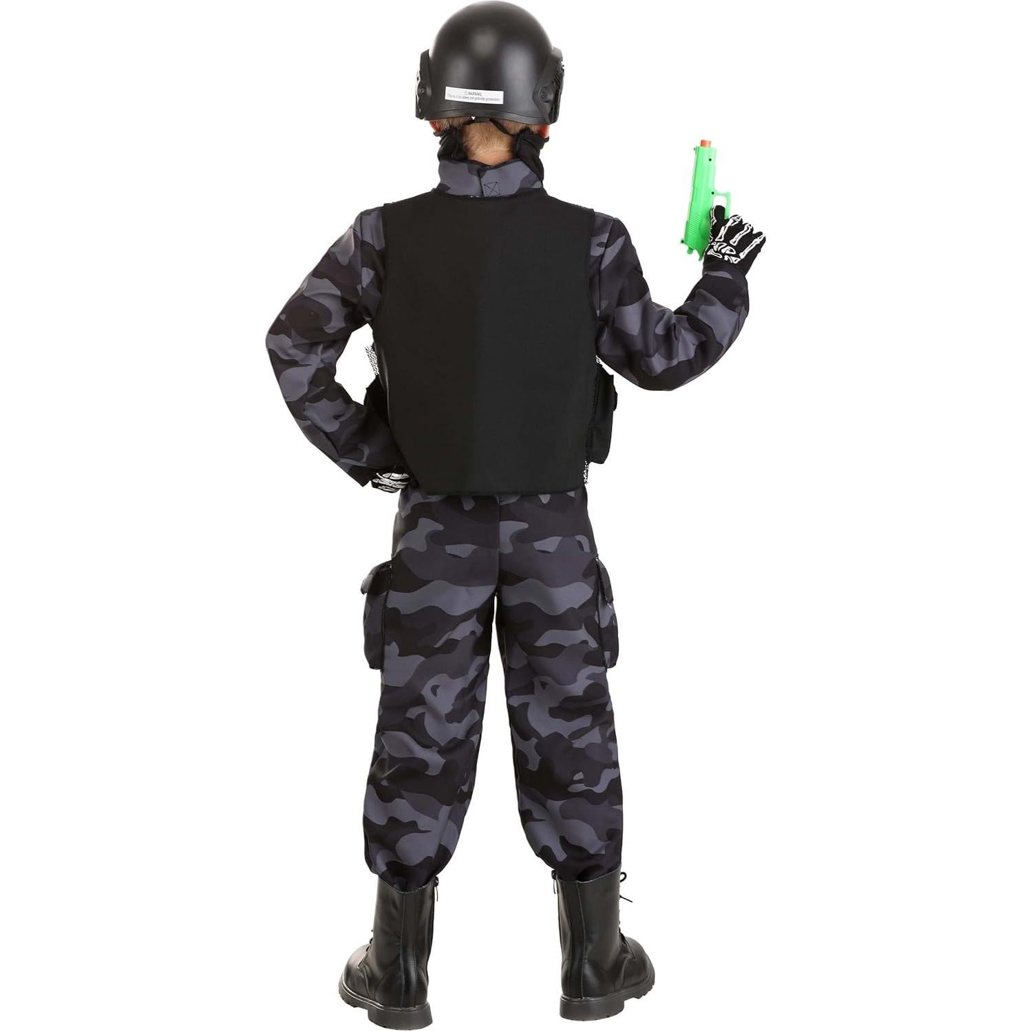 Disfraz Comando de Medianoche Marina Niños - Chaleco y Accesorios