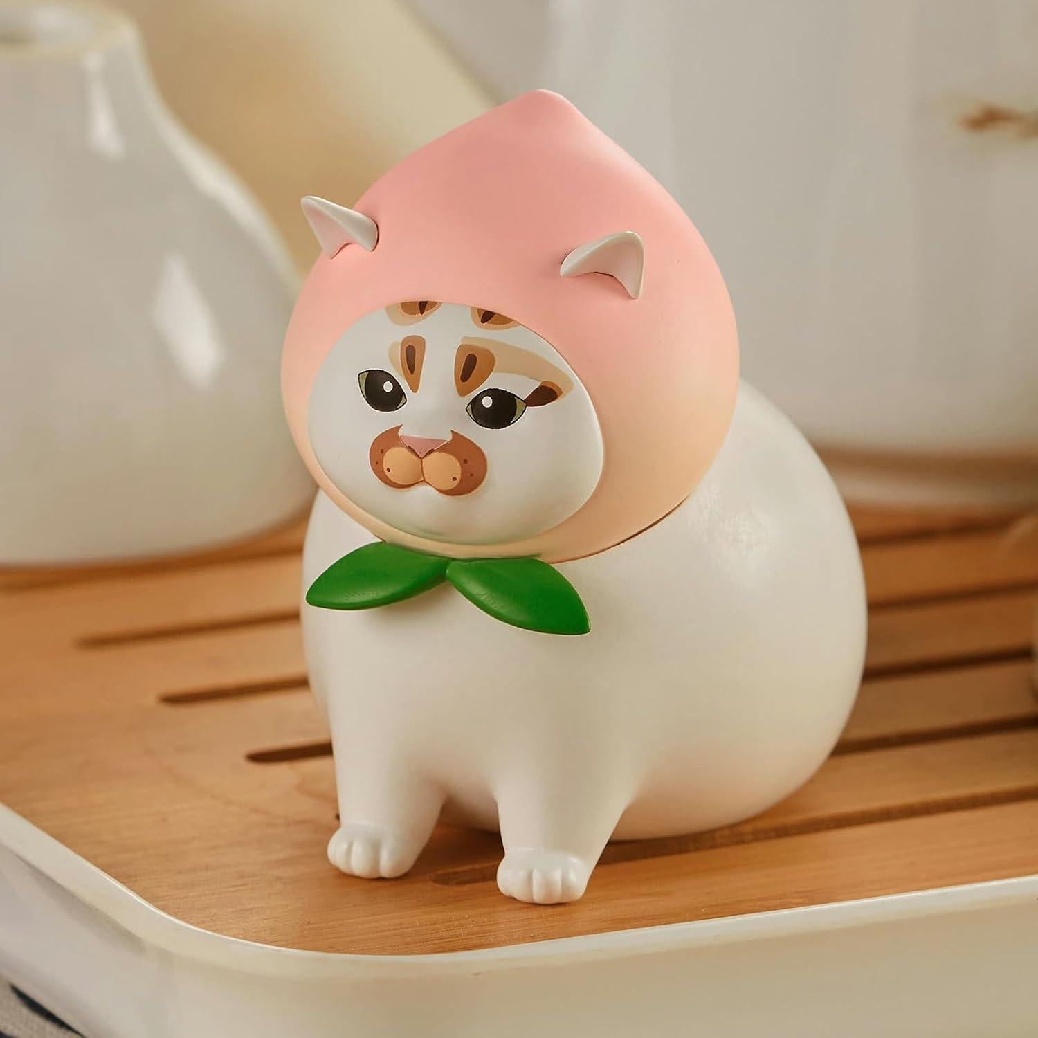 Set de 6 Figuras Coleccionables LouLou Cerdo Gato Serie-2