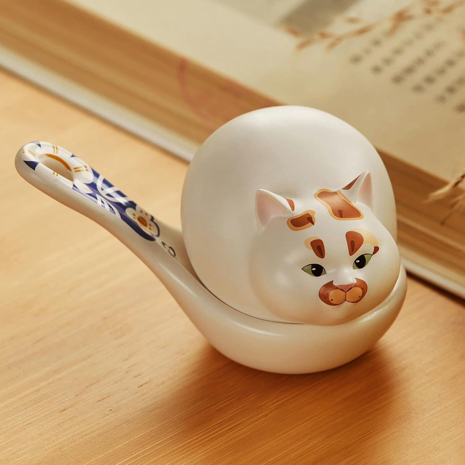 Set de 6 Figuras Coleccionables LouLou Cerdo Gato Serie-2