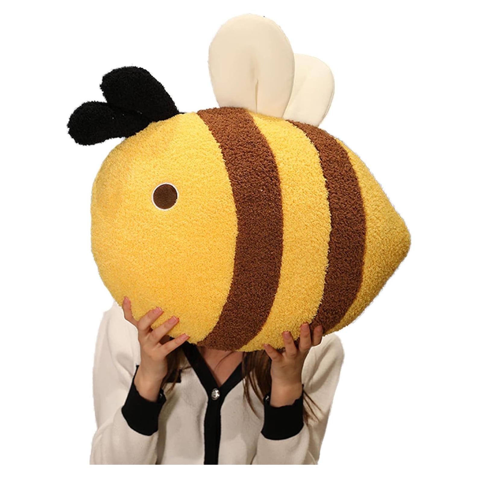 Almohada de Peluche Abeja de Miel TONGSONG 50 cm Suave