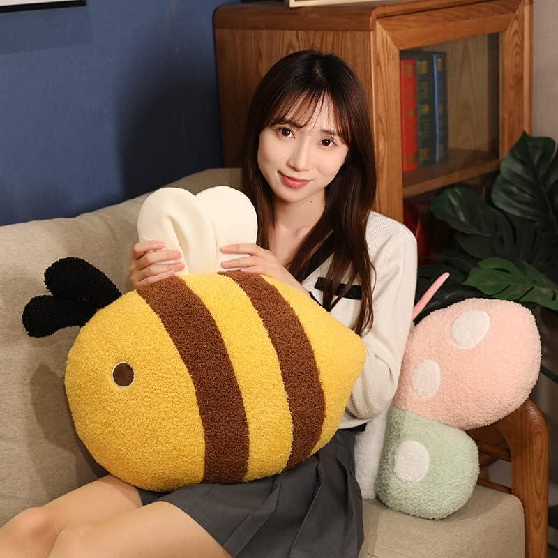 Almohada de Peluche Abeja de Miel TONGSONG 50 cm Suave