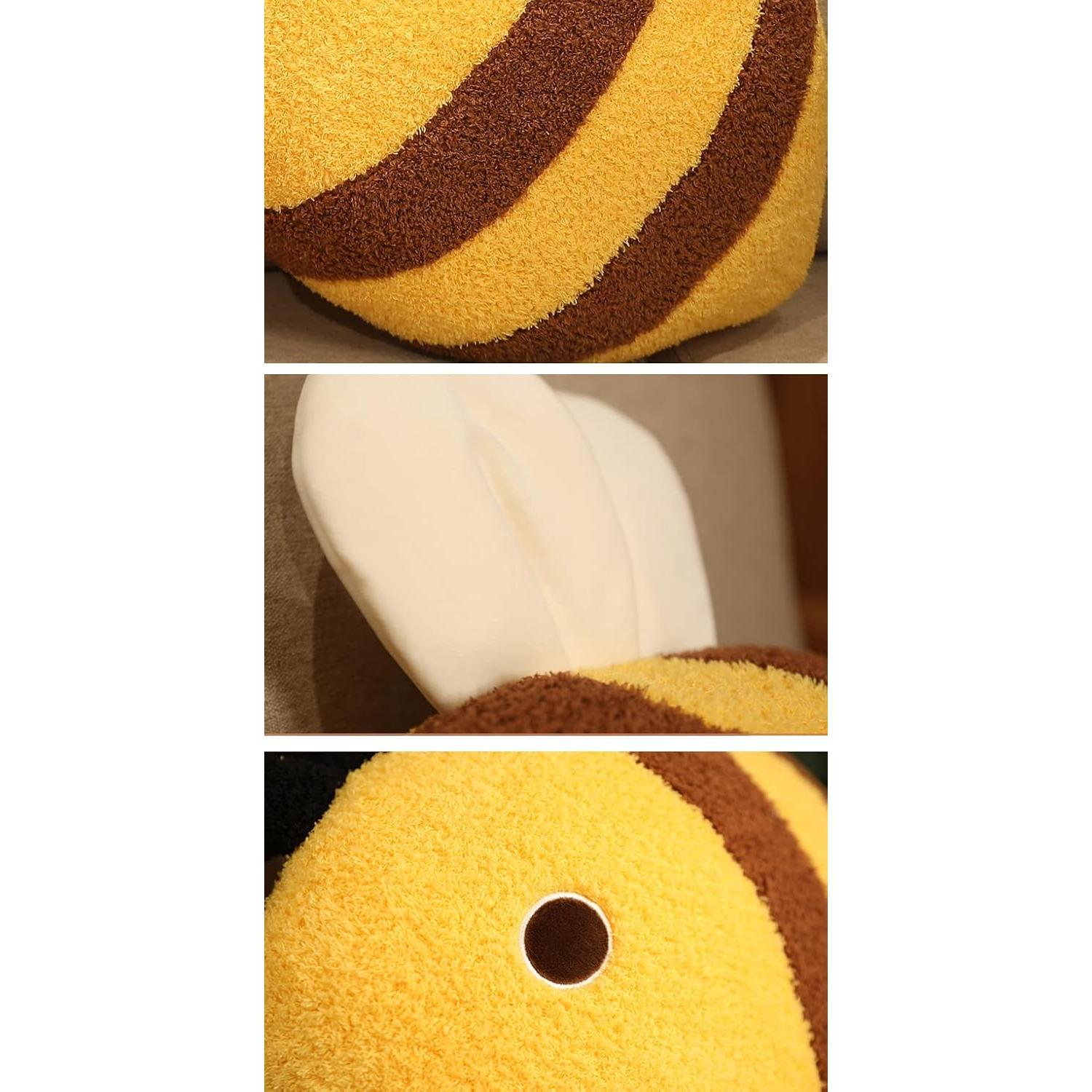 Almohada de Peluche Abeja de Miel TONGSONG 50 cm Suave