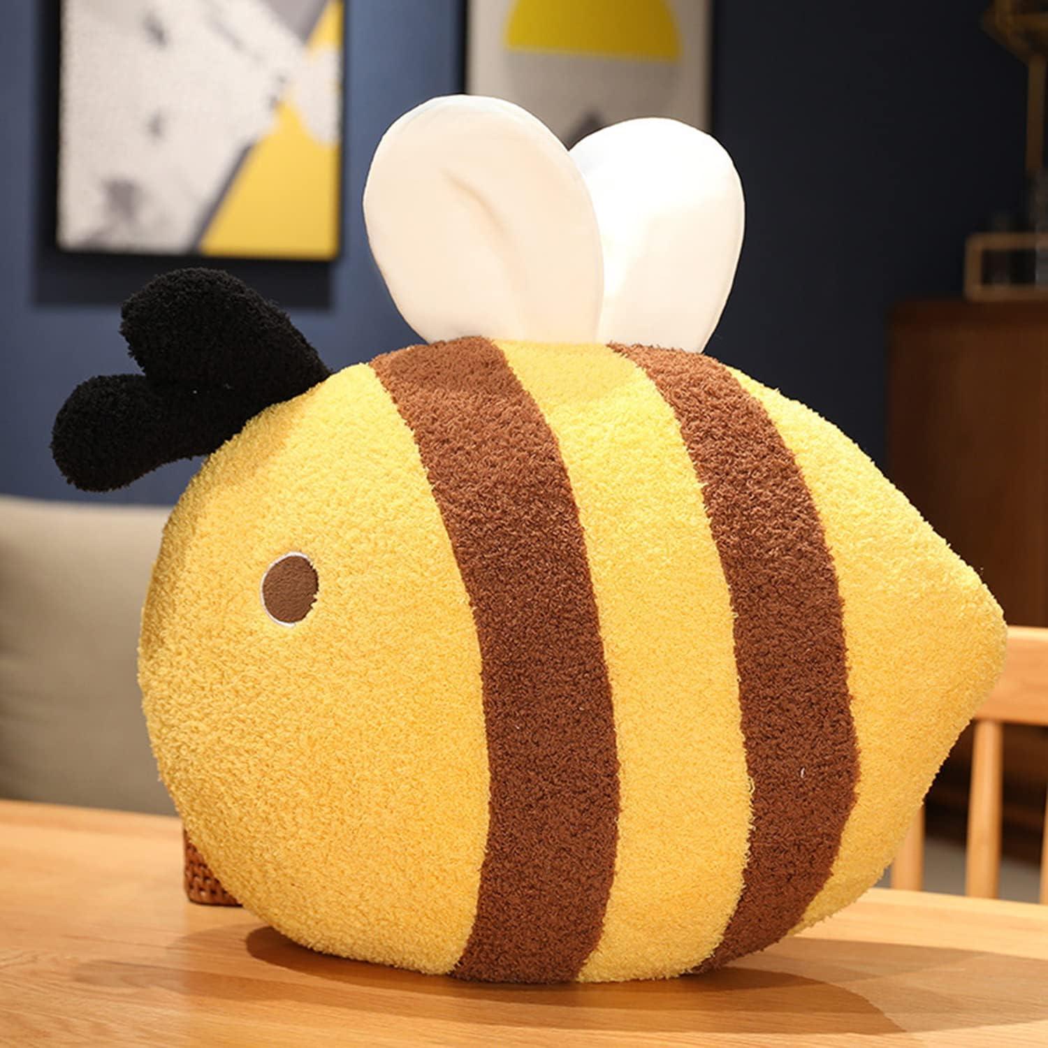 Almohada de Peluche Abeja de Miel TONGSONG 50 cm Suave