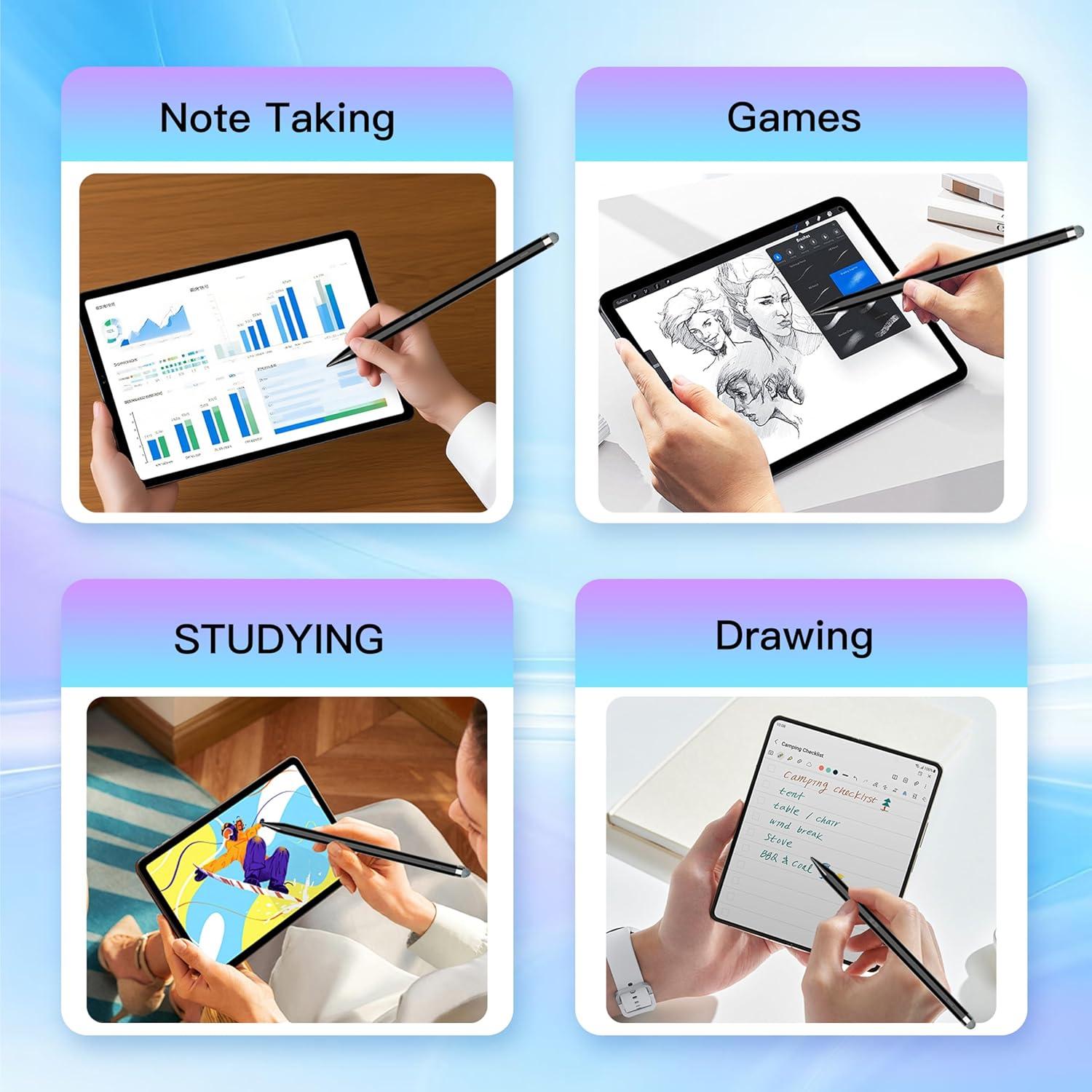 Estilógrafo 2 en 1 DPpencilUS para Tabletas AMZ Fire - Carga Rápida