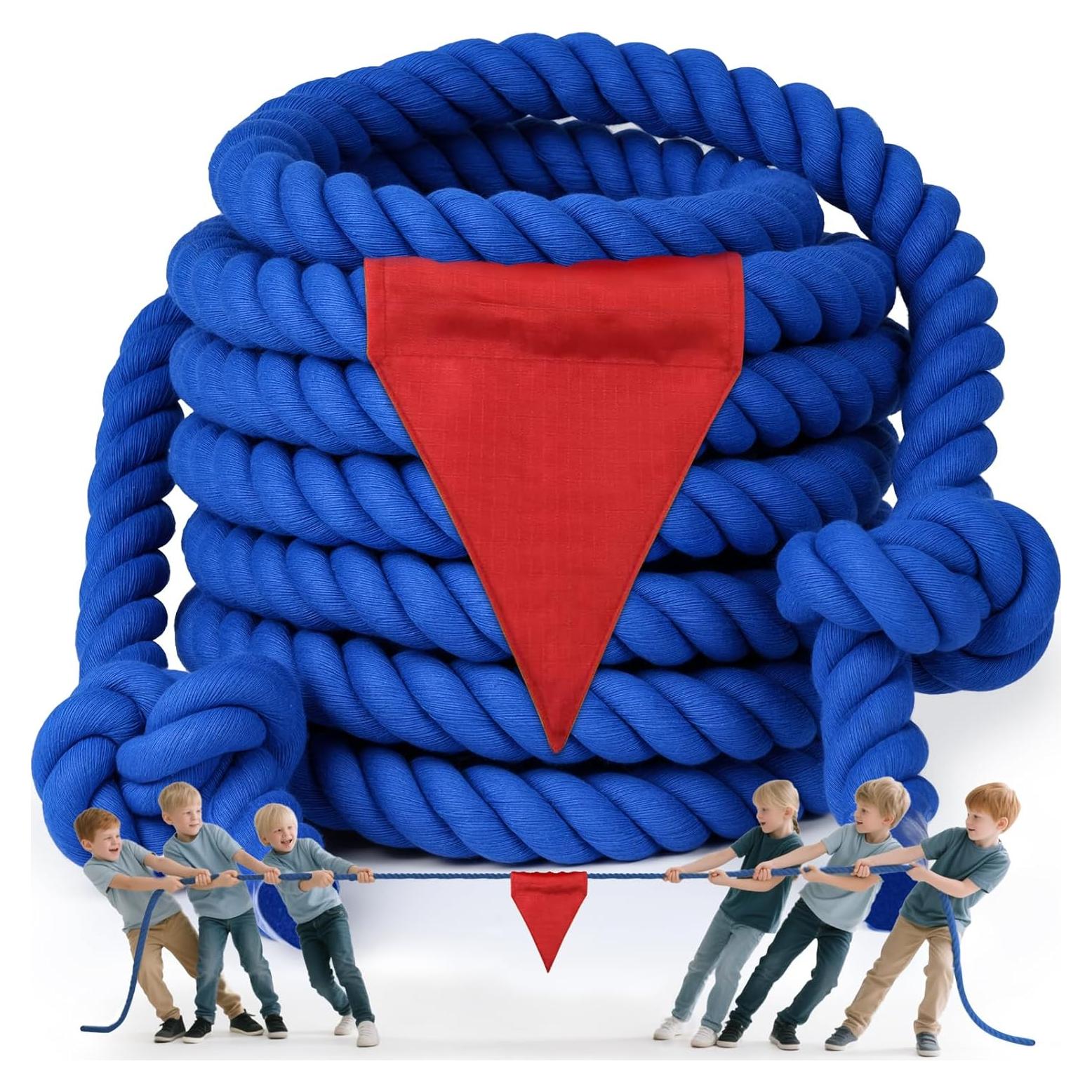 Tira de Guerra X XBEN 7.62m Azul para Niños y Adultos