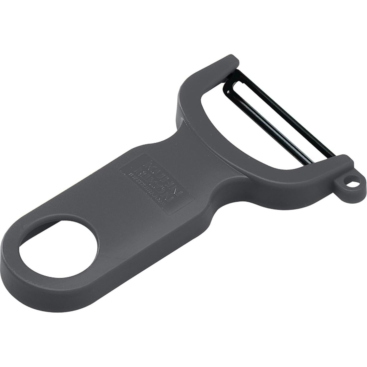 Juego de Peladores Suizos Kuhn Rikon - 2 Piezas, Gris y Blanco