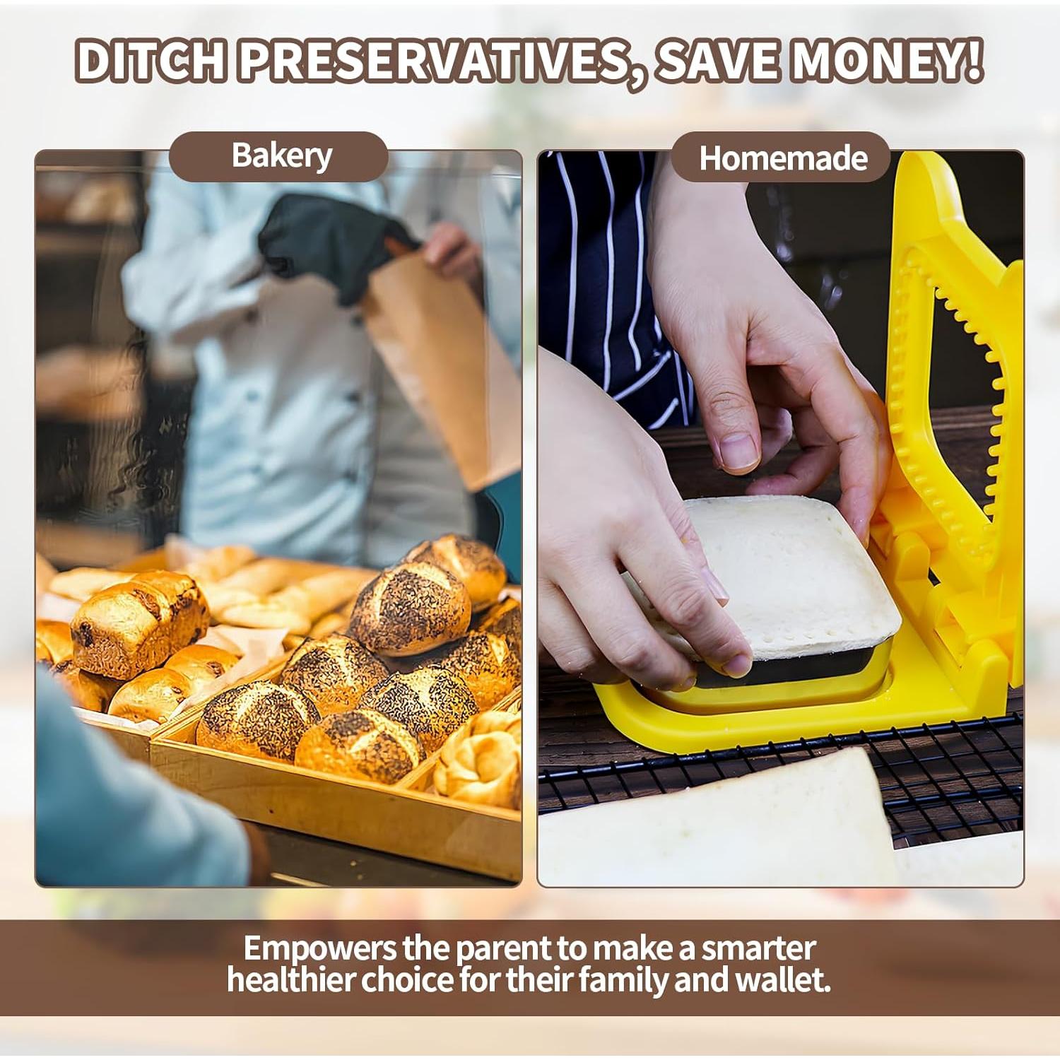 Cortador y Sellador de Sándwich 2-en-1 smrtcol Amarillo