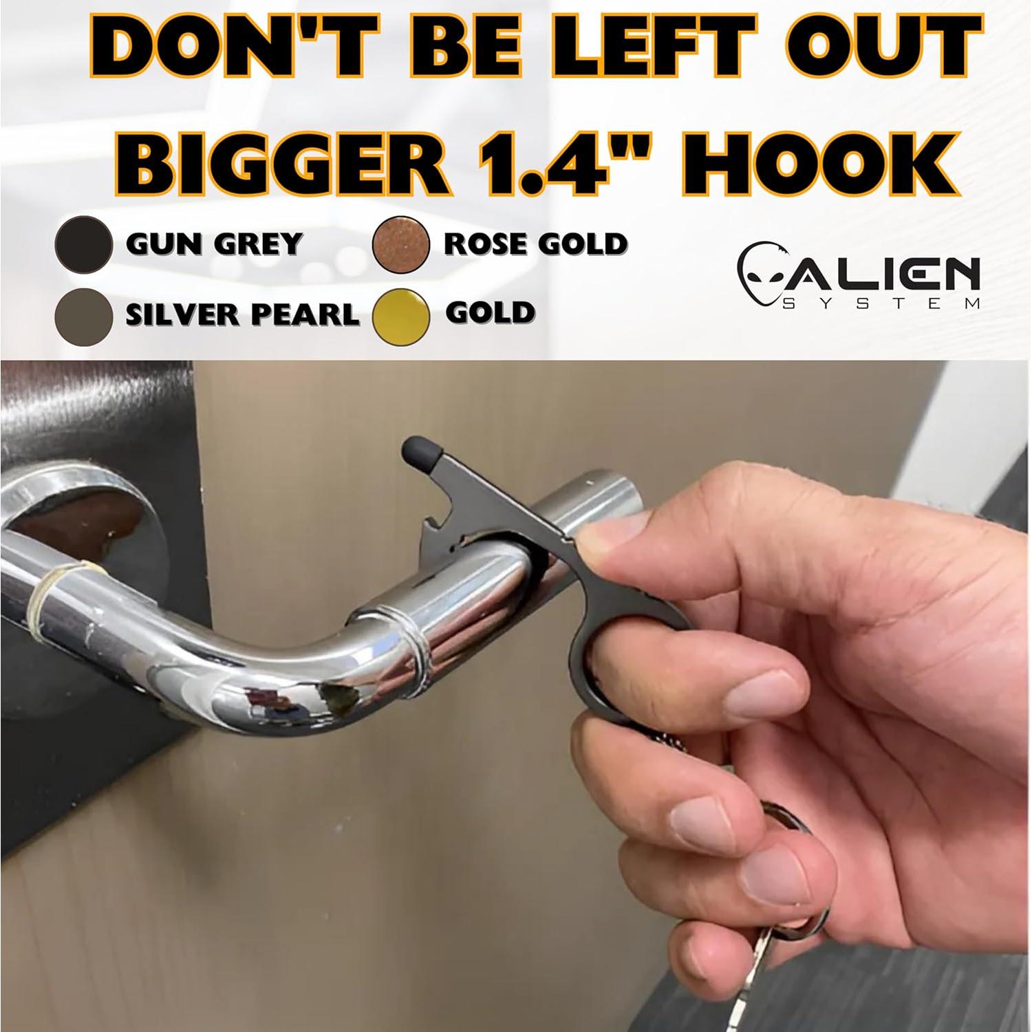 Abridor de Puertas Sin Contacto Alien System - 4 Paquetes