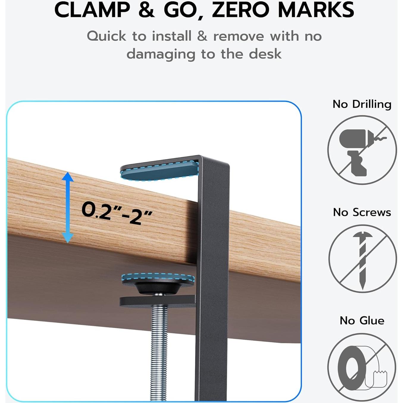 Bandeja de Gestión de Cables ARES Extensible 43-73cm Negro