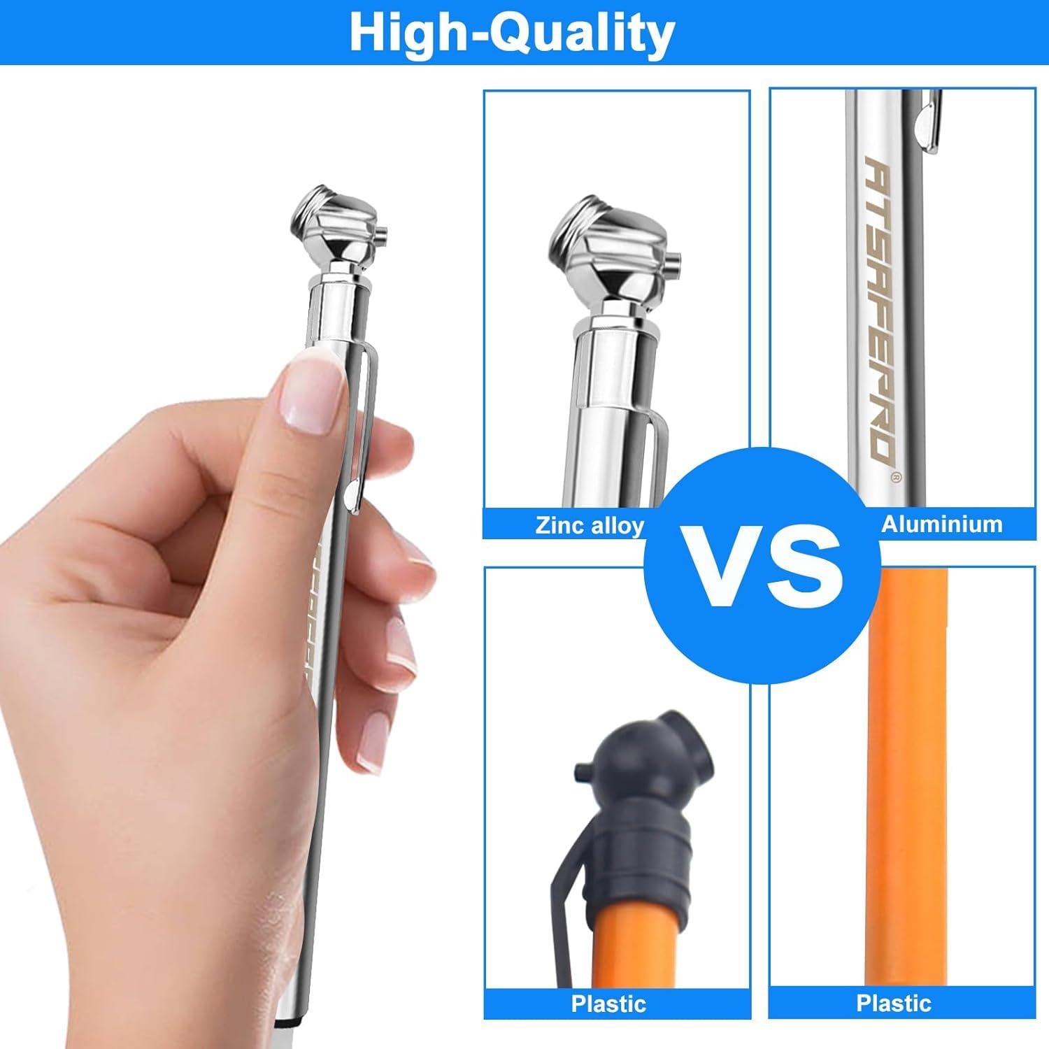 Medidor de Presión de Neumáticos ATsafepro (Paquete de 10)