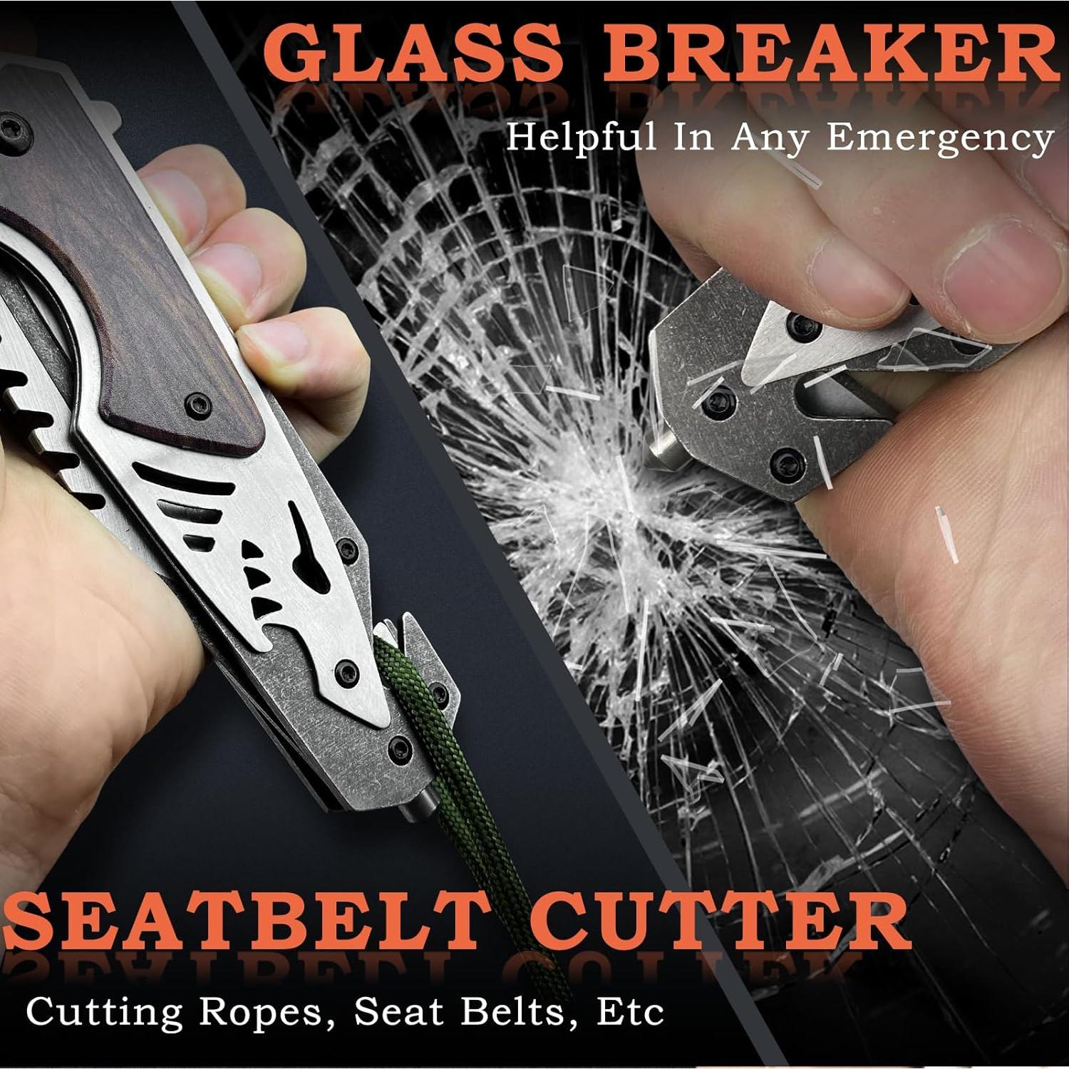 Cuchillo de Bolsillo Plegable MADSABRE 21.5 cm Acero EDC