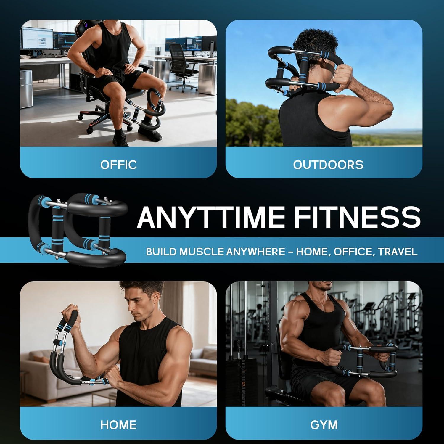 Entrenador de Brazo EINOJEOY b006 Resistencia Ajustable 18-45 kg