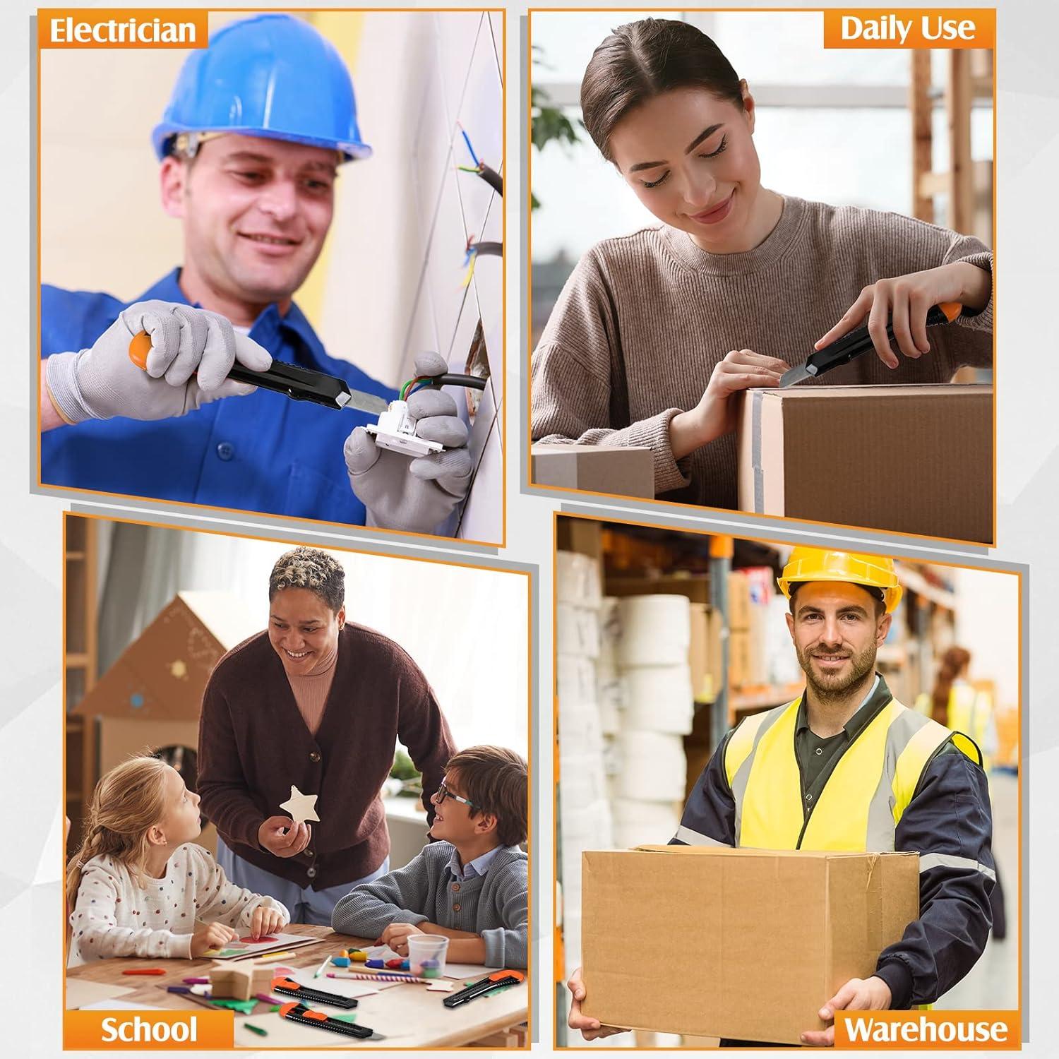 Cortador de Cajas Retráctil Lasnten 30 Piezas 18mm