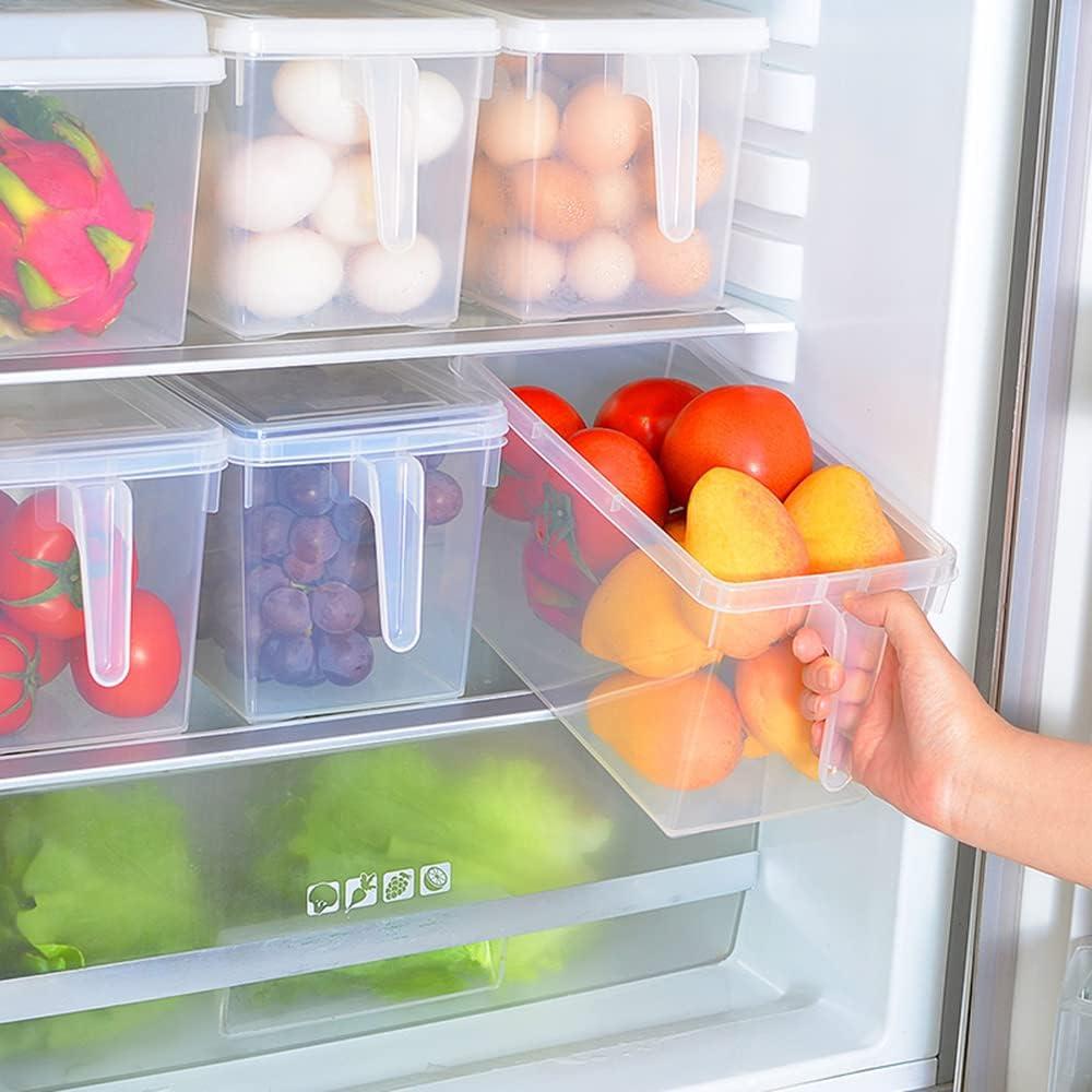 Contenedores de Almacenamiento Sooyee 4L x 4 Paquete Transparente