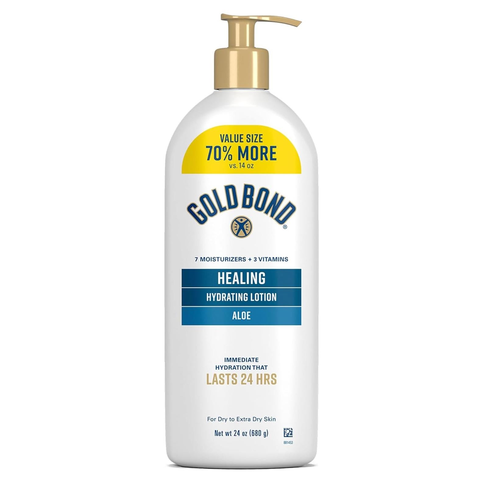 Loción Hidratante Gold Bond con Aloe 24 oz Hidrata y Sana