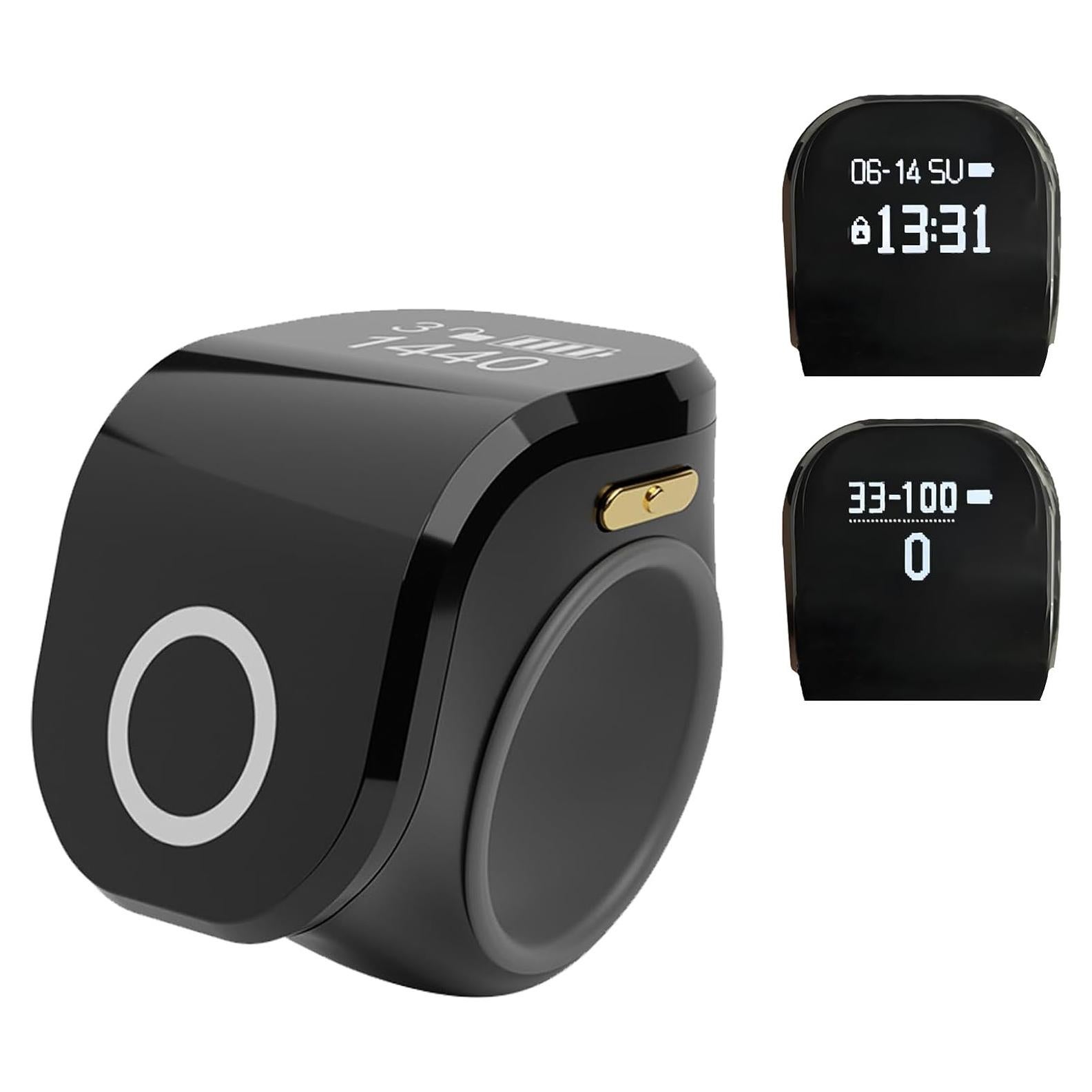 Contador de Adoración QIANGUANG OLED con Alarma Vibratoria