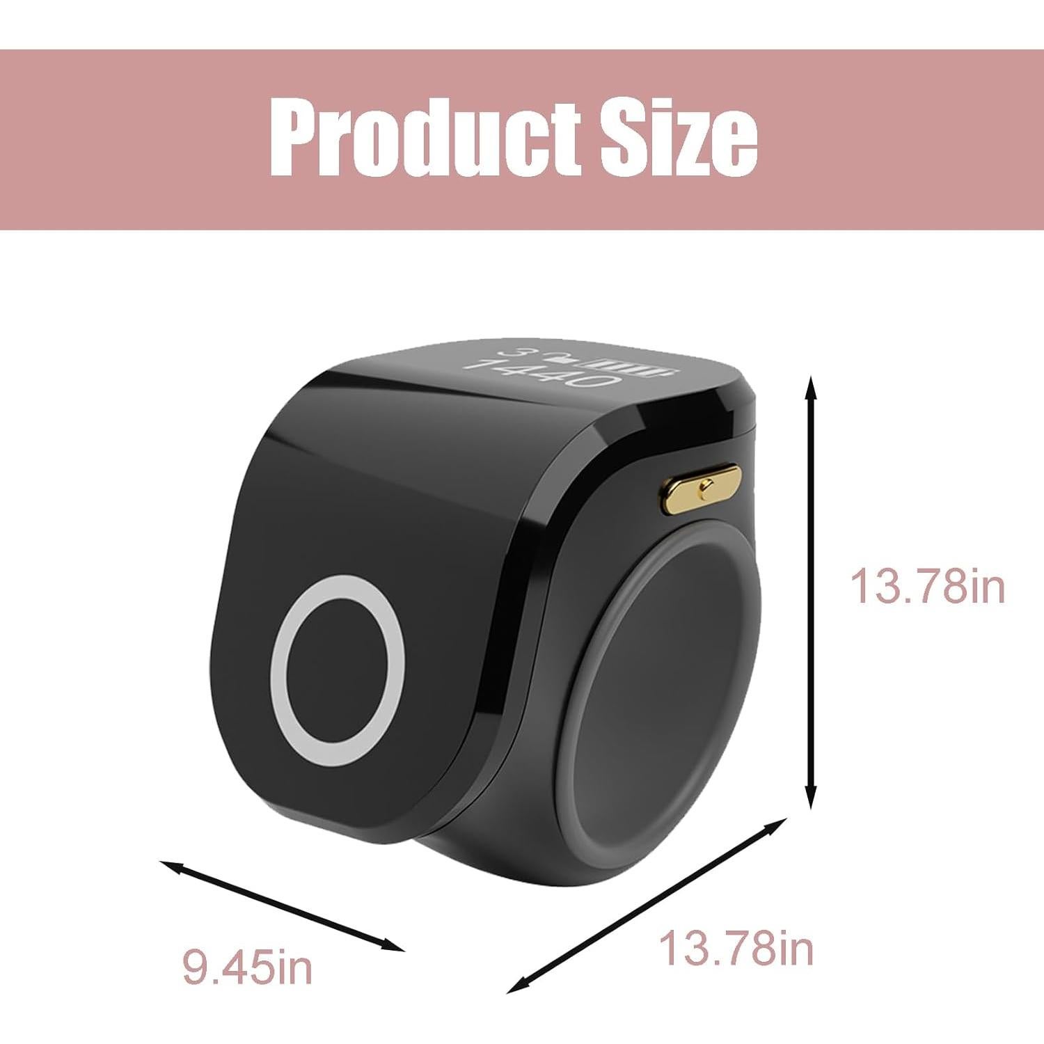 Contador de Adoración QIANGUANG OLED con Alarma Vibratoria