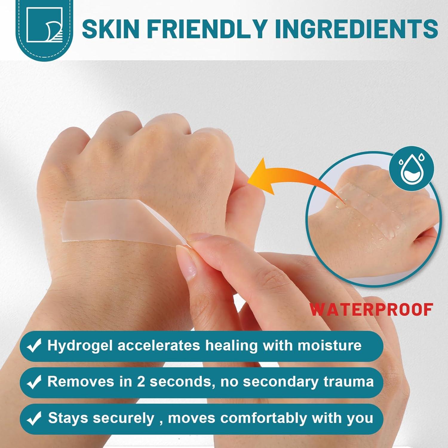 Parches Hidrocoloides para Acné WUYUAN 1.68cm x 19.05cm