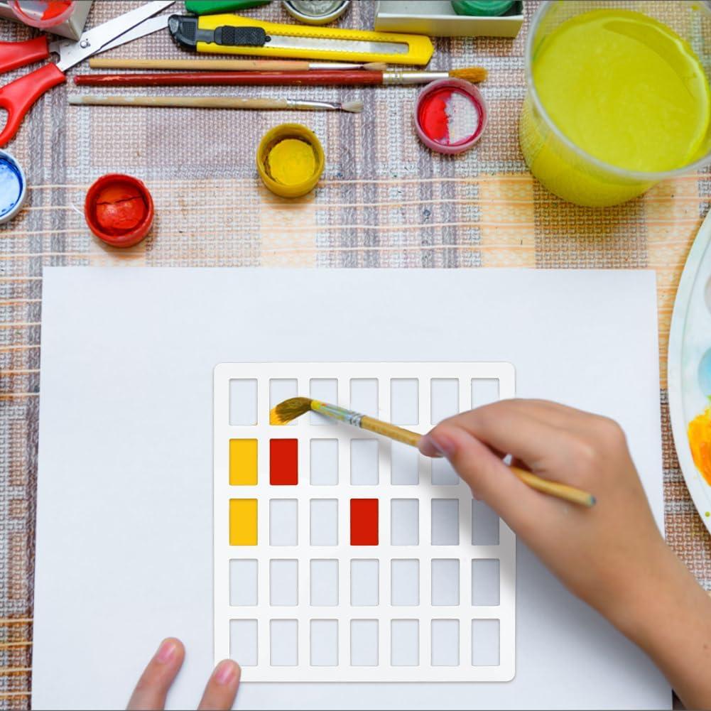 Plantillas de Dibujo Acrílicas BENECREAT 2 Pcs 13x12cm y 16x17cm