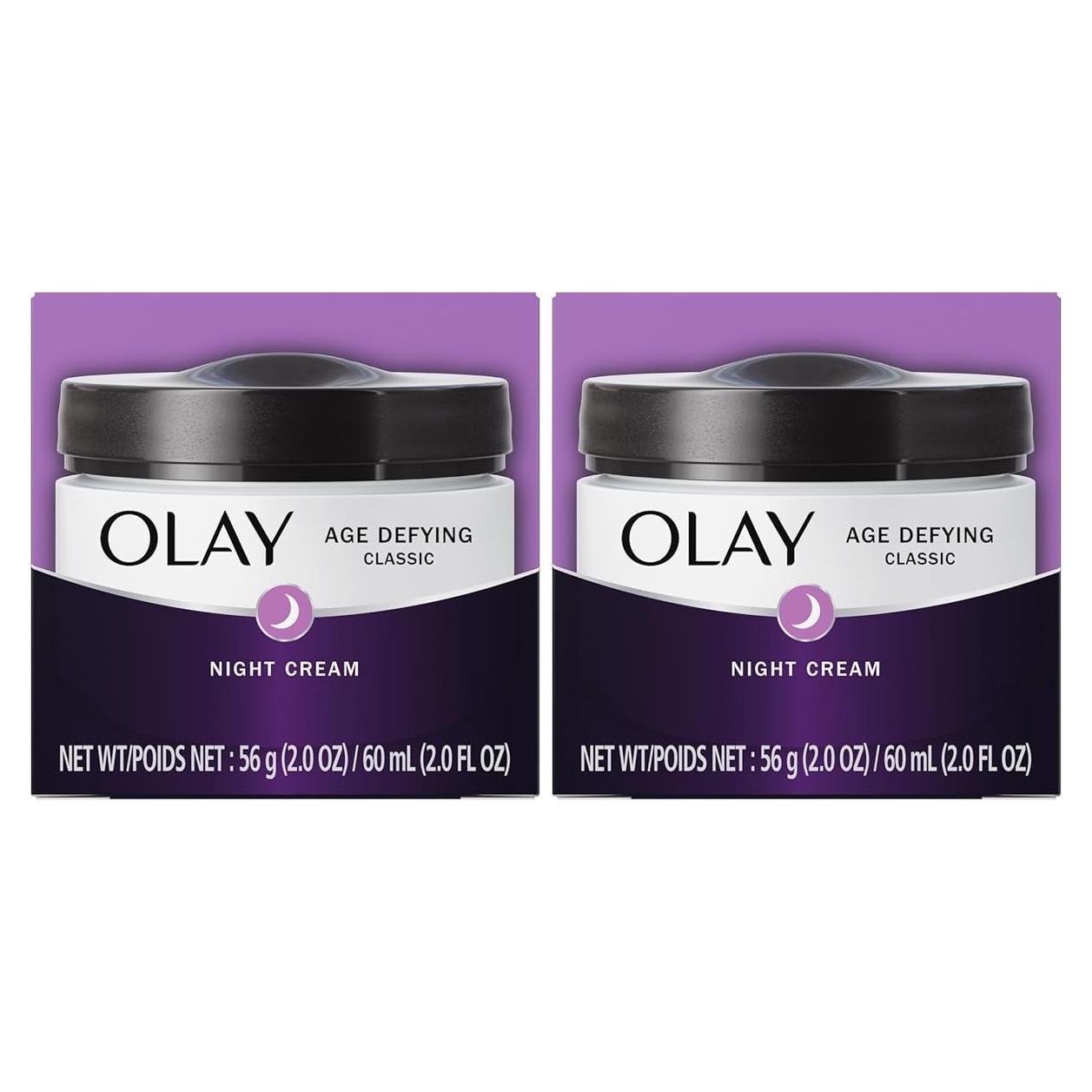 Crema Nocturna Antienvejecimiento Olay Pro Retinol 2 Unidades