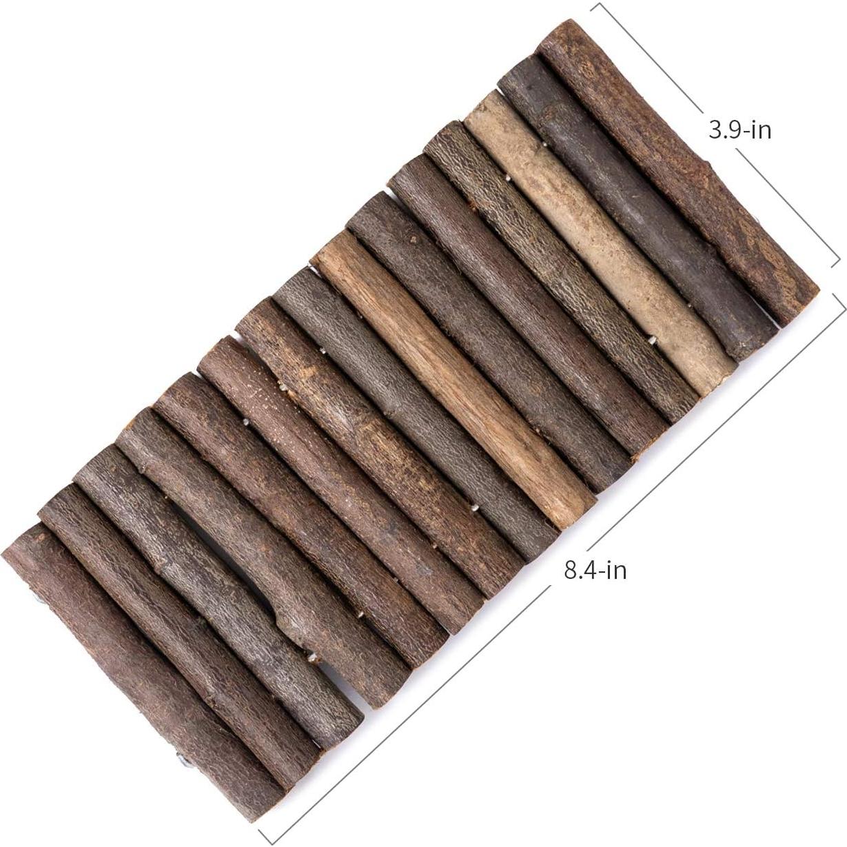 Puente de Escalera de Madera Niteangel 21.3x9.9cm para Hámsters